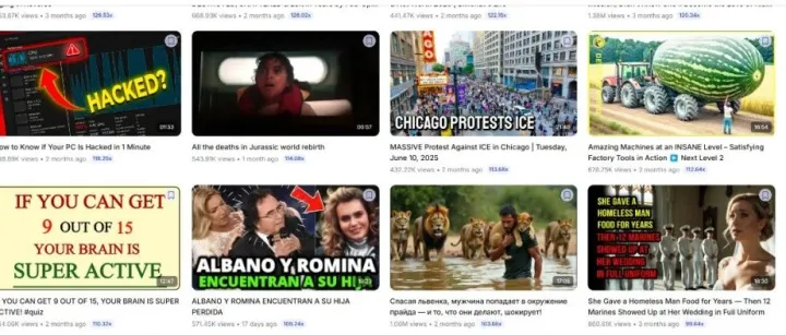 这个AI工具分析了2200万个频道，轻松帮你找到 YouTube热门细分领域