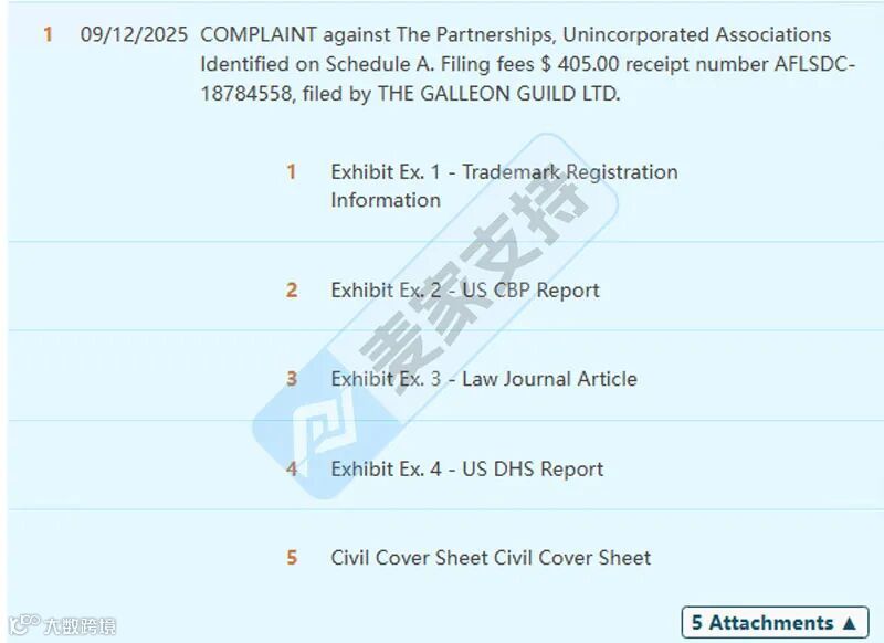 5-cv-24167，Palmer律所代理RAGUPEL商标跨境维权，连发两案！"