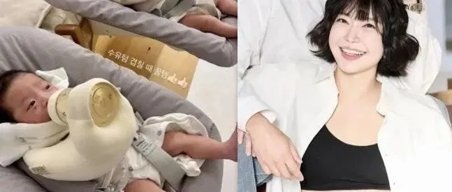 '임현태&' <em>레</em>이<em>디</em>제인, 쌍둥이 젖병 먹방 공개..'육아 필수템' 눈길[스타IN ]