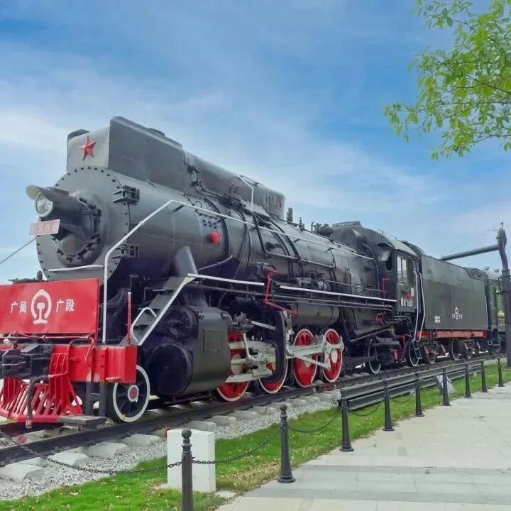 退役的绿皮火车上，突然来了好多人……