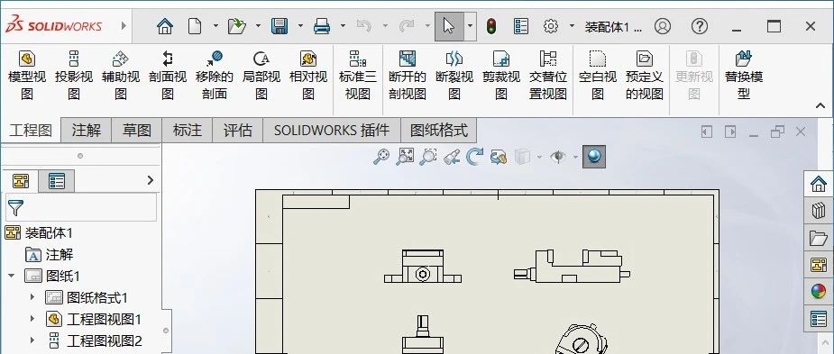 已经做好的SolidWorks工程图如何直接更换图纸大小？- 大数跨境