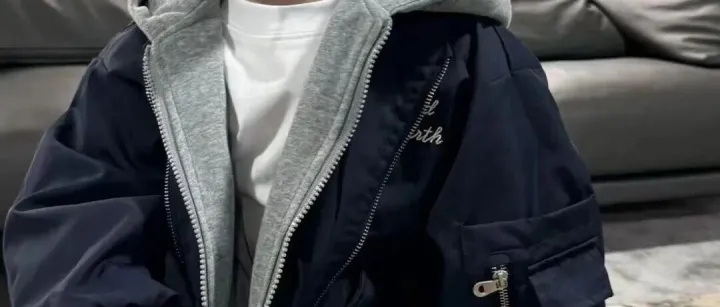 男童连帽外套 男孩子想帅就来