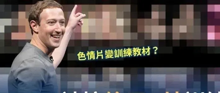 2396部黄片，Meta偷黄片训练AI，遭天价索赔，一片罚15万...