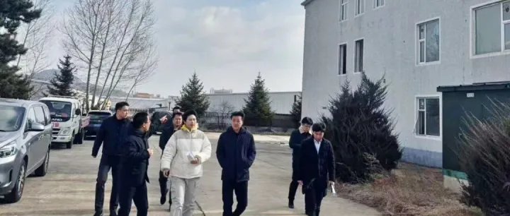 吉林省延边州龙井市领导一行莅临中盈医药集团吉林省公司