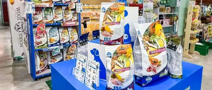法米娜热带水果系列全国热销：400+门店上架，见证高端宠粮魅力！