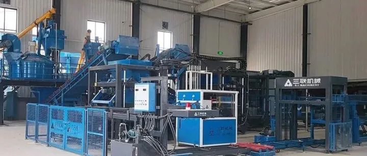 工程项目实录|三联机械SLST1300全自动伺服墙地砖生产线落地在华北地区