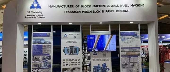 三联机械领航高端制砖装备，出席雅加达国际工程机械展