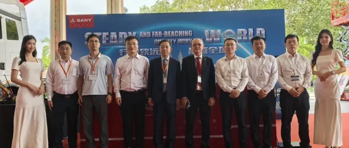 共筑“金色桥梁”！三一集团亮相第三届长沙国际工程机械展览会东南亚分展