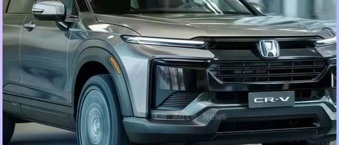 新款本田<em>CRV</em>曝光，外观调整，内饰换一体式大屏，搭载2.0L混合动力系统+四驱