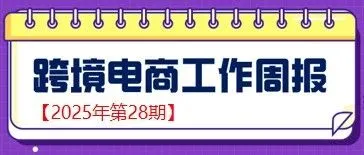 【跨境电商周报2025年第28期】