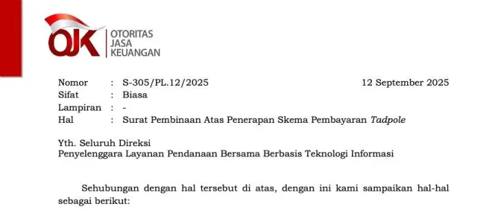 印尼OJK正式禁止蝌蚪贷