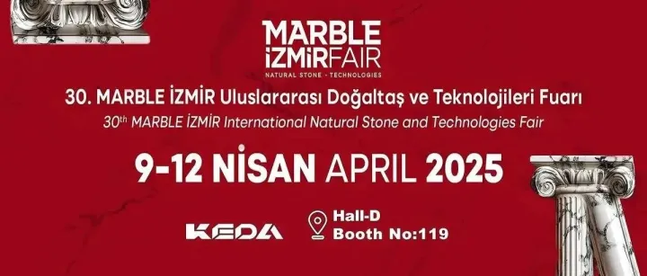科达石材机械土耳其伊兹密尔石材展倒计时！整厂方案+线锯切割技术，D119邀您共拓国际石材市场！