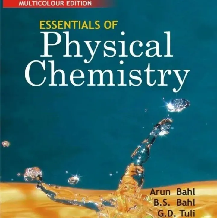 Essential of Physical Chemistry By Bahl
