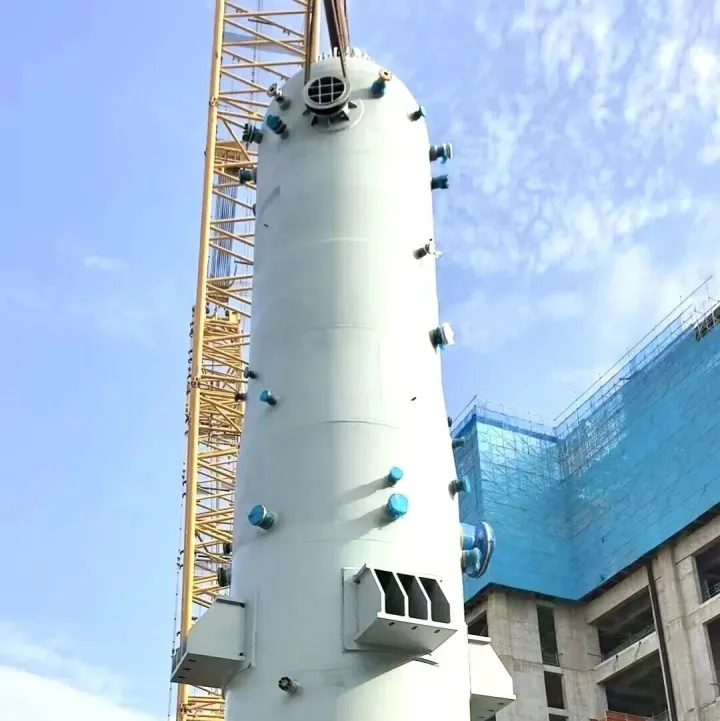 国内首台日投煤量3000吨级的晋华炉气化炉，成功吊装！