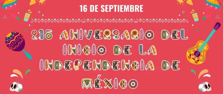 Celebra la Independencia de México | 庆祝墨西哥独立 215 周年