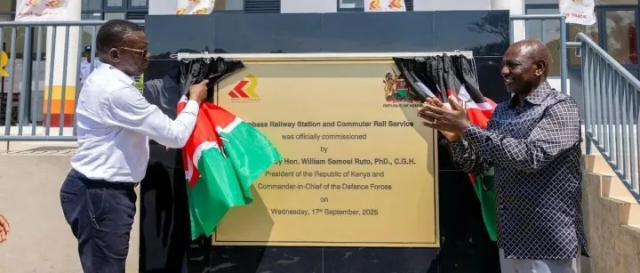 肯尼亚总统高度肯定！中国路桥承建蒙巴萨通勤米轨铁路正式开通运营
