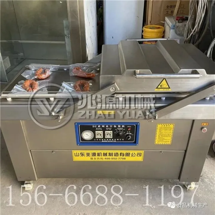 熟食卤制品封口设备，烧鸡真空包装机，四川腊肠真空包装机