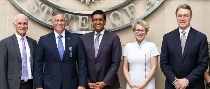 美国众议院军事委员会民主党领袖史密斯率跨党派国会代表团访华 – 9月22日会议纪要