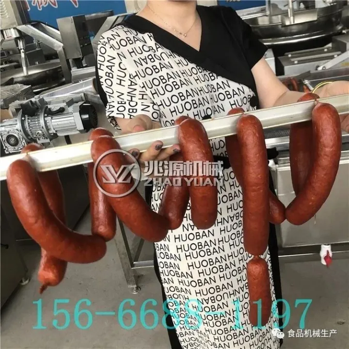 哈红肠烟熏炉，商用红肠熏蒸一体炉，商委红肠香薰炉