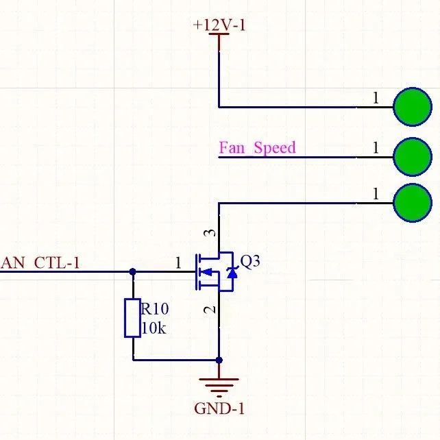 风扇的高低压MOS开关电路设计，怎么选?