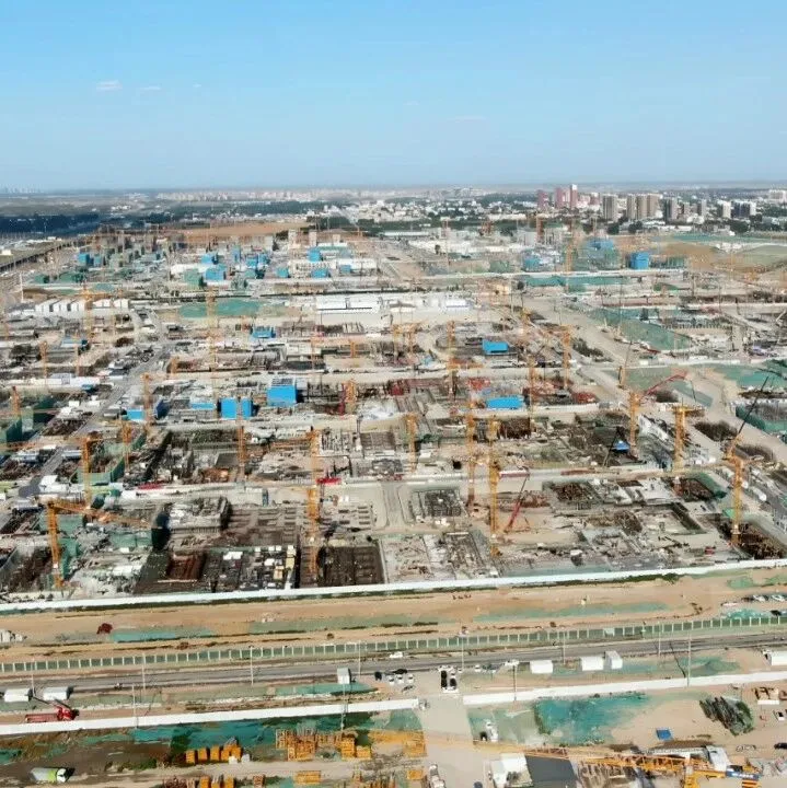 千年大计 | 徐工群塔擎起雄安未来城！