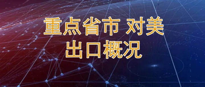地方商务丨2025年1-8月纺织服装重点省市对美出口概况