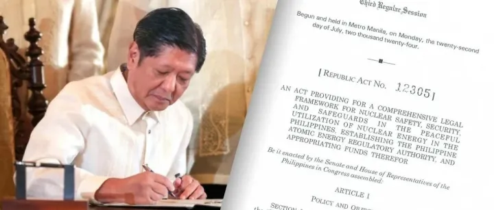 马科斯签署《核能安全法》 菲律宾设立原子能监管局