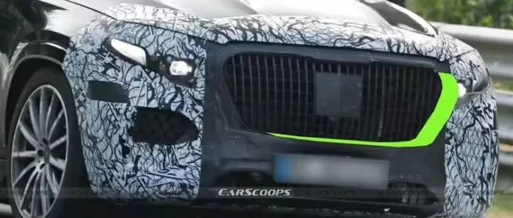 梅赛德斯-迈巴赫GLS改款谍照曝光，近“心形”格栅+贯穿屏！