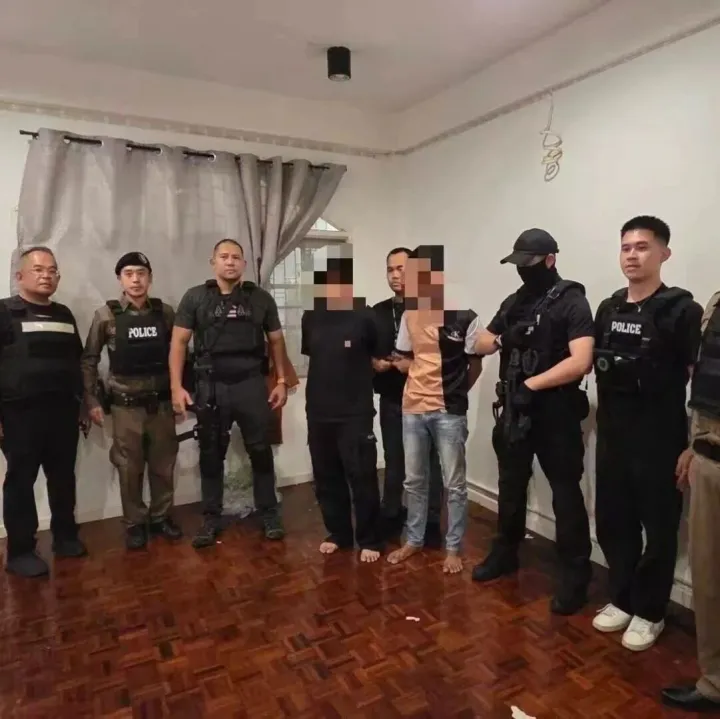 曼谷警方突袭，跨国偷渡团伙全网抓获