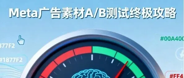 为什么你的Meta广告成本总是居高不下？因为你没做对素材测试！