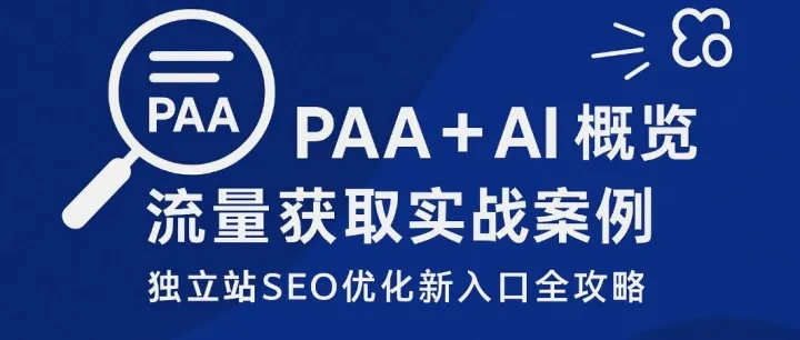 PAA + AI 概览流量获取实战案例：独立站SEO优化新入口全攻略