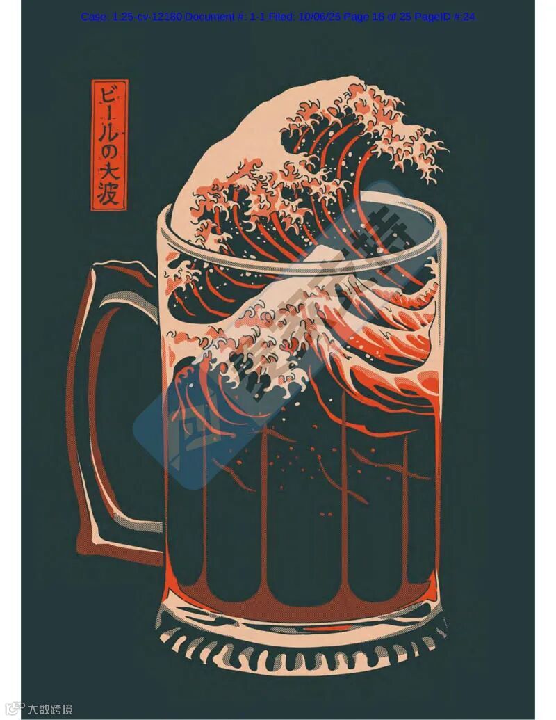 5-cv-12180，keith案件写到崩溃之抽象艺术维权篇！TRO获批在即！"