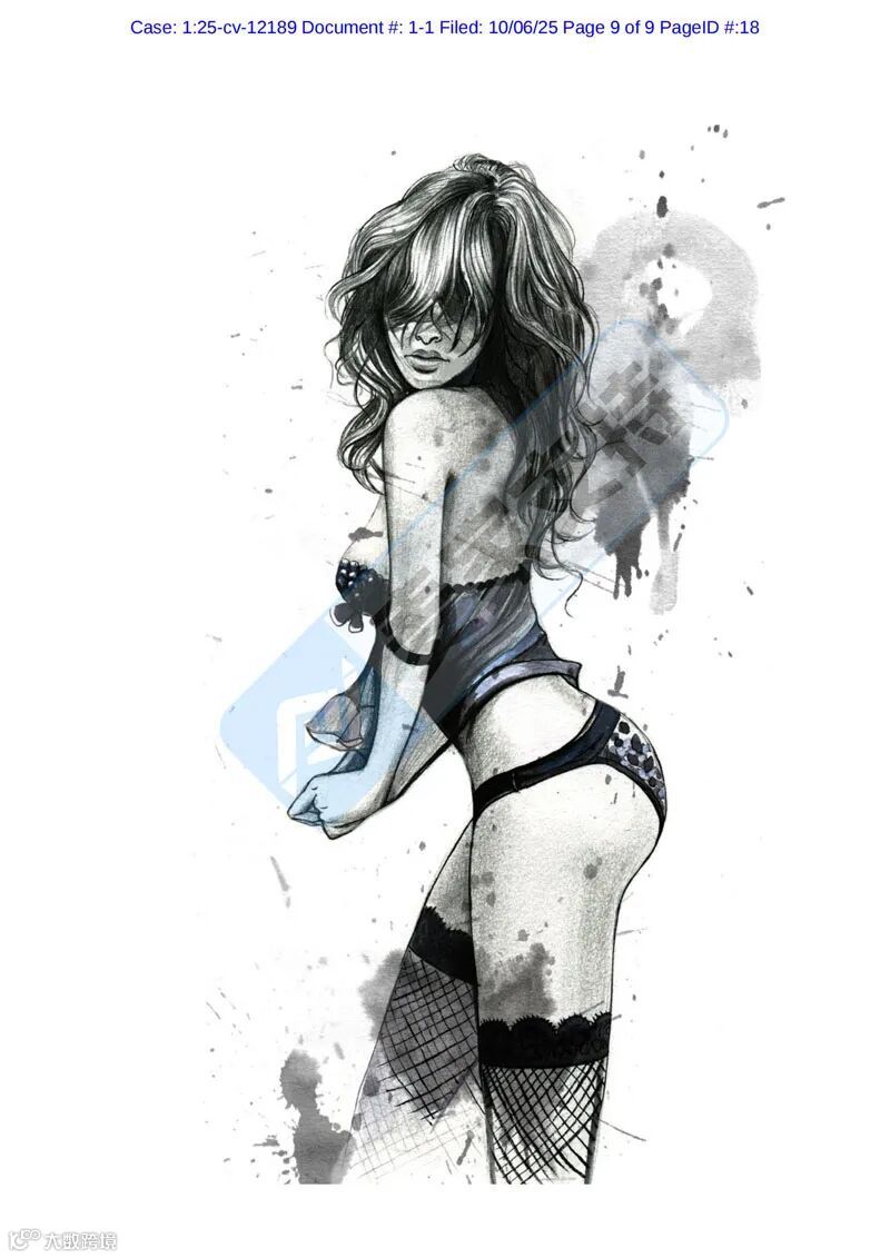 5-cv-12189,Rongrong插画火力全开,发起跨境维权,TRO冻结在即!"