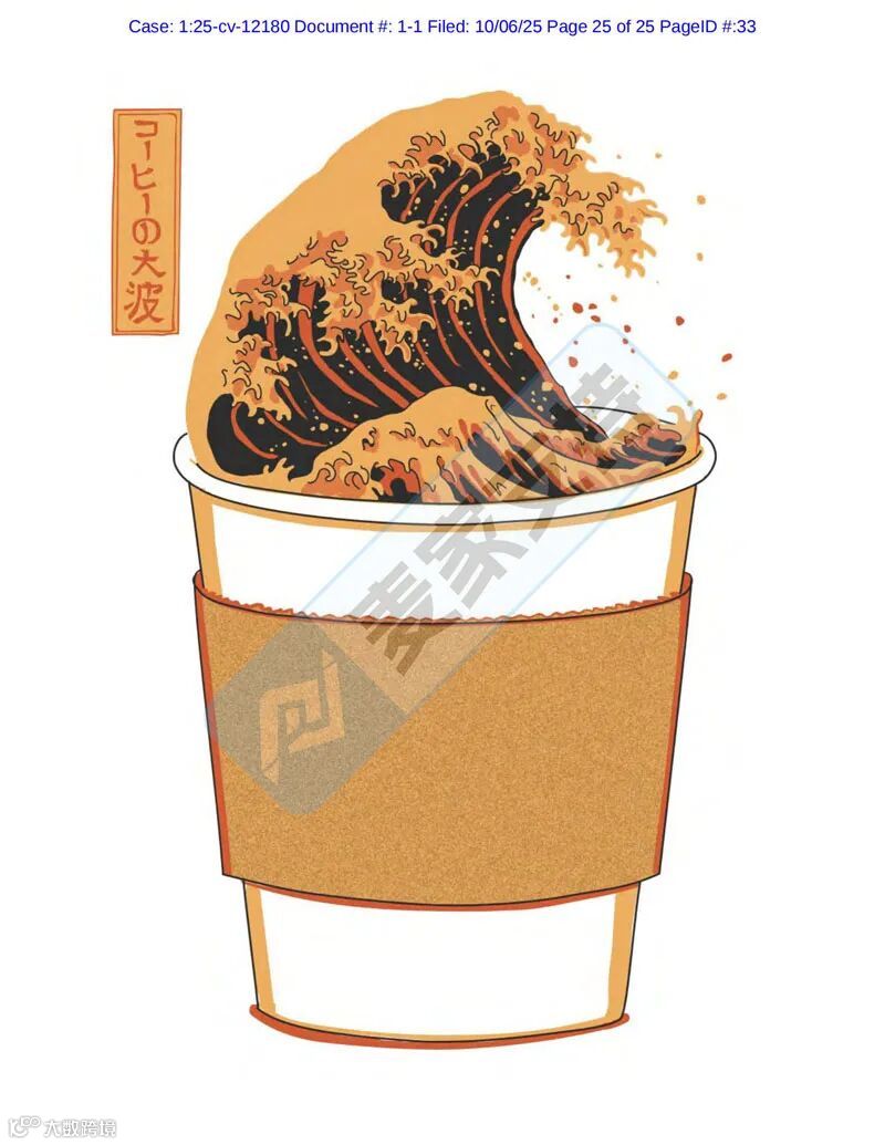 5-cv-12180，keith案件写到崩溃之抽象艺术维权篇！TRO获批在即！"