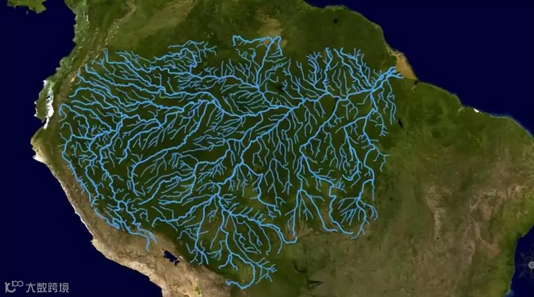 只比长江长60公里,径流量却是长江的7倍多,亚马逊河有多厉害