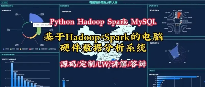 【大<em>数据</em>毕<em>设</em>模板】5大模块+10个分析维度：基于Spark的电脑<em>硬件</em><em>数据</em>分析系统 毕业设计 选题推荐 毕<em>设</em>选题 <em>数据</em>分析