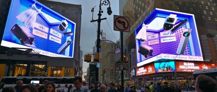 <em>Rig</em> Studio | 用3D视觉助力20+品牌闪耀时代广场 | 渲染案例