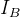 $I_{B}$