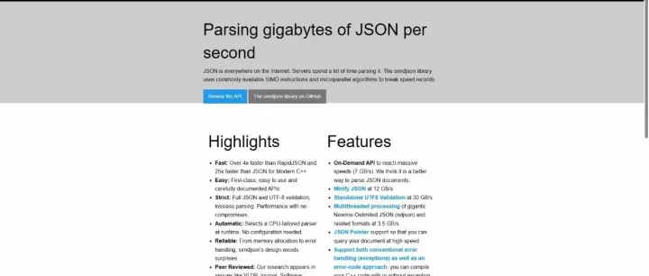 simdjson让Facebook都用的神级<em>解析器</em>