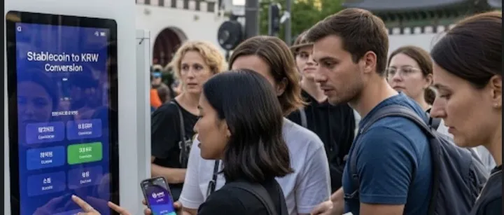 韩国推出稳定币ATM机：游客福音，加密货币支付新时代来临！