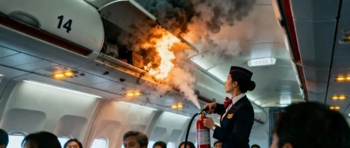 <em>Lithium</em> Battery Fire on Air China Flight