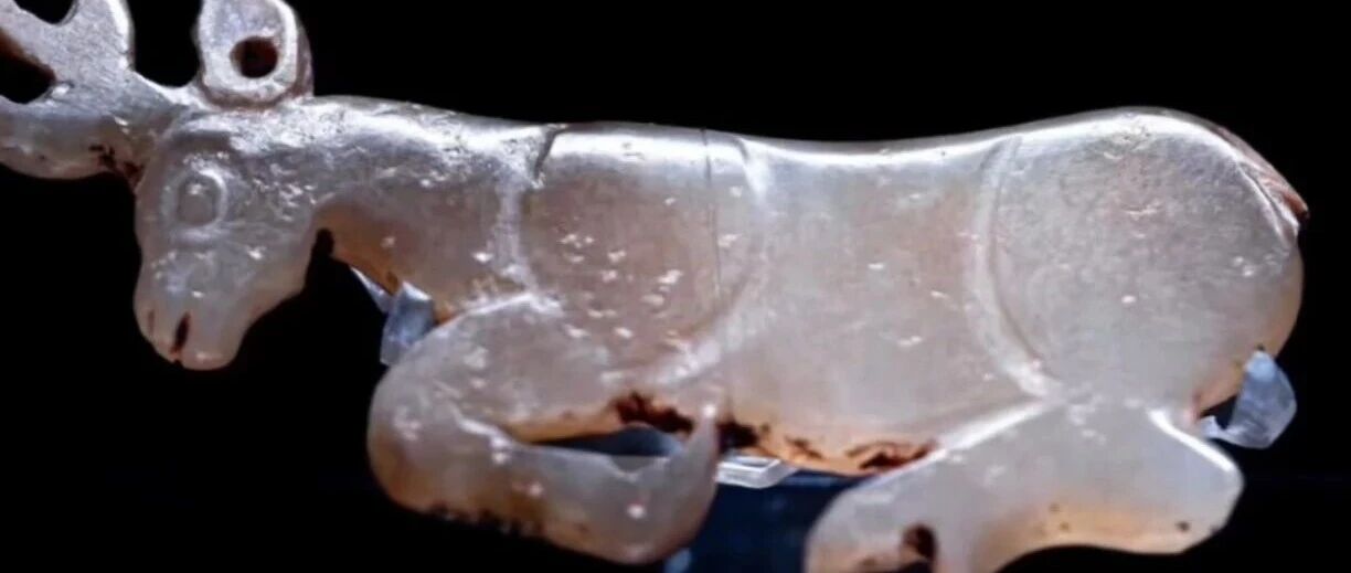 博物馆学古玉系列之23，博物馆的商周玉鹿精品- 大数跨境