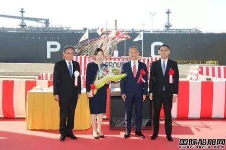 这家船厂为日本邮船建造最新一艘83000方VLGC命名- 大数跨境