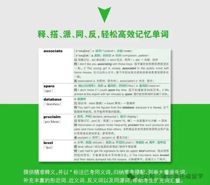 托福绿宝书pdf《TOFEL词汇词根+联想记忆法》高清电子版，无纸化学习，无偿领取- 大数跨境