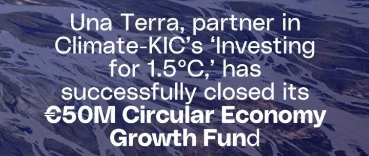 Una <em>Terra</em>加速循环经济气候转型