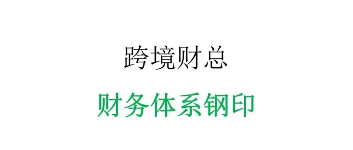 空降10天：给狂奔的跨境业务刻下财务”钢印”