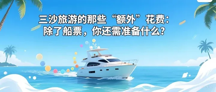 <em>三沙</em>旅游的那些“额外”花费：除了船票，你还需准备什么？