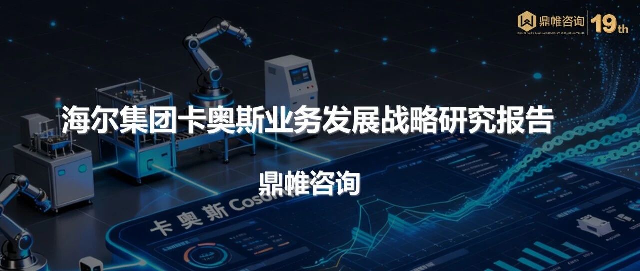 海尔集团卡奥斯业务发展战略研究报告（工业互联网平台）- 大数跨境