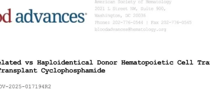 PTCy预防GVHD的<em>情况</em>下，MUD对比<em>半</em>相合移植