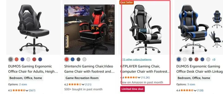 亚马逊算法突发变动！同一父体出现多个变体自然位